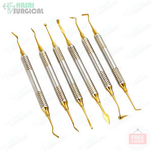 Instrument composite dentaire ensemble d'instruments composite dentaire antiadhésif enduit de titane - Product Image 6