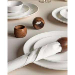 Wooden napkin ring <b>set</b> crafted for <b>rustic</b> <b>dining</b> <b>table</b> stylish farmhouse handmade eco friendly holiday decoration - Product Image 2
