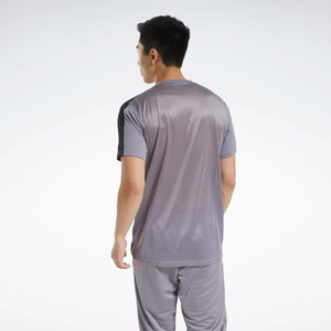 T-shirt noir personnalisé à col rond, style décontracté, impression sérigraphique, pour garçons - Product Image 3