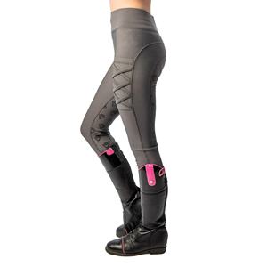 Riche qualité vêtements équestres femmes collants d'équitation coupe ajustée culotte Compression femmes Leggings pour l'équitation Horsekraft - Product Image 4