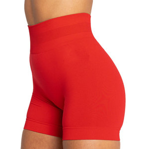 Shorts de sport pour femmes de haute qualité avec matière respirante, taille élastique, légers, logo personnalisé, vente chaude - Product Image 3