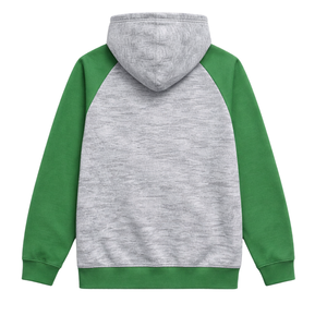 เสื้อฮู้ดแขนแร็กแลน Heather Grey 08 สำหรับชมรมนักศึกษาหญิง สีชมพู-เขียว สไตล์ลำลอง สำหรับฤดูหนาว - Product Image 4