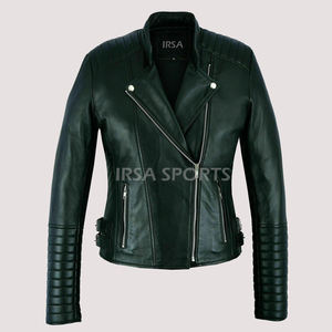 Blouson en cuir de moto Cafe Racer unisexe, luxe, exotique, imperméable, fabricant OEM/ODM IRSA SPORTS - Product Image 6