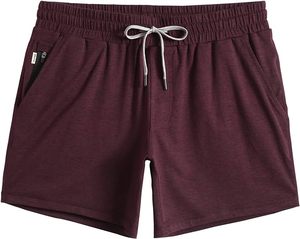 <b>Men's</b> XXL Eco-Friendly Customizable Gym <b>Shorts</b> Elastic Waist Lightweight Quick Dry Athletic Workout <b>Shorts</b> Summer Knee Length - Product Image 1