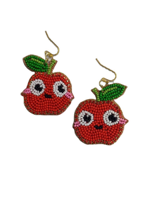 Pendientes de cuentas bordados al por mayor hechos a mano a la moda pendientes multicolores joyería artificial para pendientes de mujer - Product Image 2