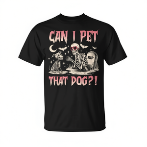 Maglietta Costume Scheletro di Cane per Halloween - Promozione Speciale - Adatta anche per animali domestici? - Product Image 2