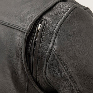 Blouson de moto en cuir pour femme Cyclone, coupe-vent, été, protection, armure CE, équipement de motard haut de gamme, OEM/ODM disponible - Product Image 4