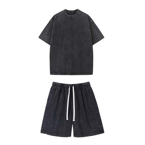 เสื้อยืดแขนสั้นสำหรับทุกเพศขนาดเซ็ตเสื้อ100% โพลีเอสเตอร์ลายเกล็ดหิมะแบบคนทอดสำหรับฤดูร้อน - Product Image 1