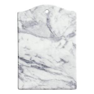 Planche à découper en marbre blanc avec des motifs classiques et une finition résistante aux rayures pour une utilisation fiable dans la cuisine - Product Image 6