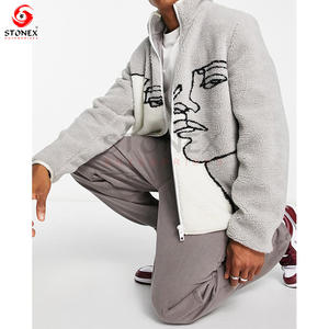 แจ็คเก็ตขนแกะขั้วโลกสำหรับผู้ชายแจ็กเก็ตขนแกะขั้วโลกออกแบบล่าสุด - Product Image 3