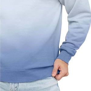 Cuello redondo 100% algodón diseño caliente OEM hecho a medida hombres 100% algodón liso sudadera con manga larga básicos sudaderas hombres - Product Image 4