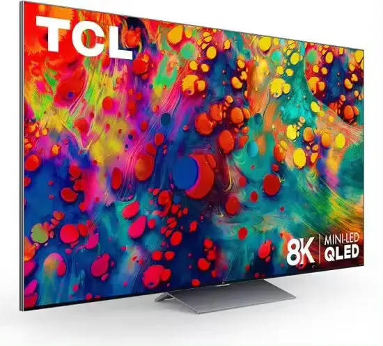 تلفاز ذكي HDR QLED QLED بجودة 4K من الفئة Q بمقاس 85 بوصة من TCL تم تجميعه حديثًا