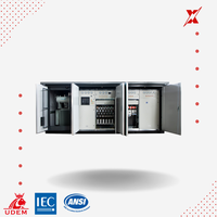 Transformateur triphasé économique 630 kVA 25 kV monté sur socle, bobinage en aluminium pour la distribution d'énergie urbaine, sortie 415 V/480 V