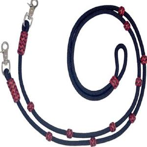 Rênes de travail en nylon de qualité supérieure Ranch Western Ranch de fournisseur indien fait à la main personnalisé au prix de gros - Product Image 3