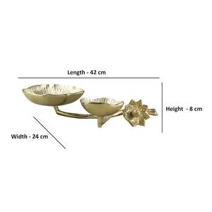 Cuenco redondo de metal para servir comida con diseño elegante pulido dorado, perfecto para el hogar elegante y el uso de la Mesa de utensilios de cocina - Product Image 4