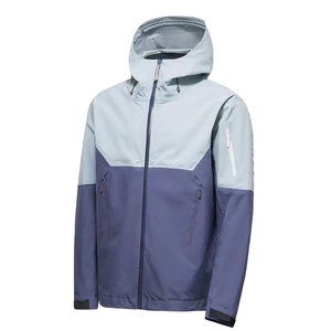 Manteau coupe-vent imperméable de haute qualité pour l'extérieur coupe-vent de couleur contrastée pour hommes - Product Image 1