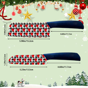 Couteau de chef en céramique à lame tranchante, manche en plastique, pour usage quotidien, haute qualité, compatible lave-vaisselle, livraison gratuite - Product Image 2