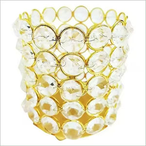 Portavelas con luz en T de cilindro de cristal para decoración de jardín, mesa de diseño elegante, portavelas votivo decorativo hecho a mano - Product Image 4