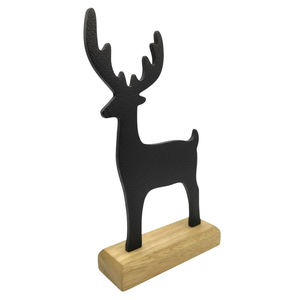 Classic Decorative Gold Hammered Brass <b>Christmas</b> <b>Tree</b> Figurine With Wooden Base <b>Tabletop</b> Home Decor Ornament At Best Price - Product Image 5