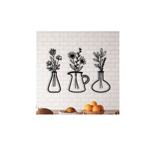 Artículo decorativo de pared de Metal de diseño moderno, elegante, vendedor caliente, decoración de pared de Metal moderna, pieza de decoración del hogar - Product Image 5