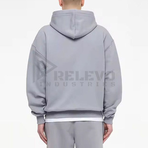 Sudadera con Capucha de Forro Polar con Cremallera para Hombre, Personalizada, a la Moda, 100% Algodón, Ropa Deportiva Térmica, Diseño Estampado de Dibujos Animados, Transpirable y de Secado Rápido - Product Image 3