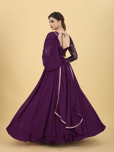 Colección de Bodas de diseñador exclusivo Lahanga Choli Party Wear Estilo Bollywood Lehenga Choli para mujeres Fabricante indio - Product Image 3