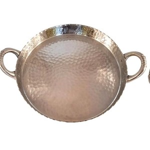 Bandeja de servicio de metal de calidad superior al por mayor, diseño único para invitados, bodas y decoración del hogar, precio barato - Product Image 3