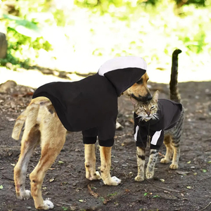 Custom Stylish Pet <b>Dog</b> Warm <b>Hoodies</b> Clothes Apparel Hooded Coat Jacket Luxury <b>Dog</b> New Design 2025 - Product Image 3