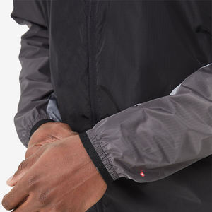 Chaqueta Cortavientos Impermeable Personalizada al por Mayor, 100% Poliéster, para Hombre, Ecológica, de Secado Rápido, Estilo Urbano - Product Image 3