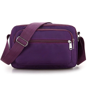 Bolso Bandolera de Nailon de Media Luna para Mujer, con Logotipo Personalizado, Cierre de Cremallera, Bolsos de Hombro para Mujer - Product Image 3