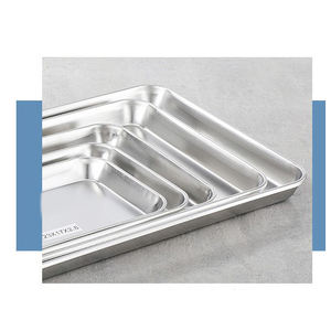 ถาดสี่เหลี่ยมสแตนเลสฆ่าเชื้อโรคอุณหภูมิสูงสำหรับโรงพยาบาลพร้อมแหล่งจ่ายไฟแบบแมนนวลด้านล่างแบน - Product Image 4