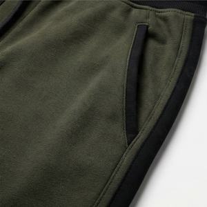 Pantalons Hip Hop épais, pantalons personnalisés, pantalons larges, pantalons de survêtement en coton, double taille, pantalons droits, pantalons de survêtement évasés pour hommes - Product Image 5