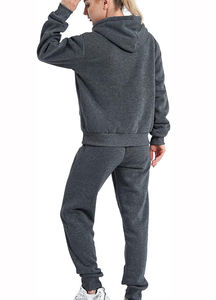 Winter Collection <b>Tracksuits</b> <b>Women</b> Long Sleeve Warm Plus Size Female Logo Plain <b>Velour</b> Custom Unisex <b>Tracksuits</b> - Product Image 3