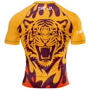 Rashguard de MMA pour hommes fabriqué en usine, léger, design personnalisé, sublimation, vêtement d'entraînement slim, respirant - Product Image 6