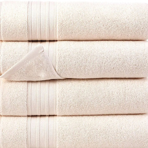 Serviette de bain personnalisée en gros pour hommes taille de couleur personnalisée et serviette de bain blanche 100% coton à usage hôtelier vente en gros serviette de bain douce pour hommes - Product Image 5