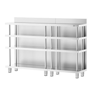 Commercial Bar <b>Work</b>-<b>Table</b> - Stainless Steel - 1600x600mm - Product Image 5