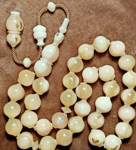 ACCESSOIRES Chapelet Turquoise Accessoires de Prière Tasbih Vente en Gros Tasbih avec Perles en Résine Naturelle Formes Perles de Prière - Product Image 3