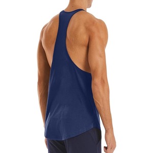Stringers respirants légers à séchage rapide pour hommes pour le fitness musculaire et la musculation-Vêtements de sport avec logo personnalisé avec tissage en tricot - Product Image 4