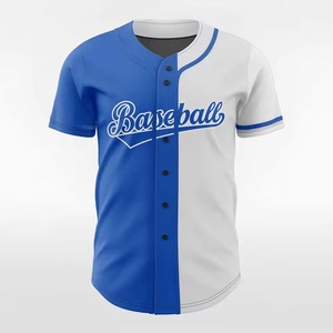 Wholesale Cheap Breathable Plus Size Customizable Baseball Jersey with Anti-UV Quick Dry Features - Product Image 2