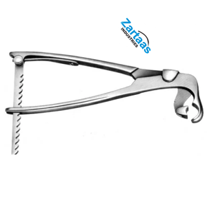 Fórceps de sujeción de hueso de Lambotte de acero inoxidable de alta calidad, fabricante y exportador de instrumentos quirúrgicos de 26cm - Product Image 2