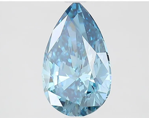 Venta al por mayor 2 quilates DEF sintético HPHT laboratorio cultivado azul pera corte diamantes IGI certificado CVD proceso VVS para la fabricación de joyas - Product Image 2