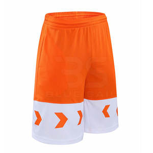 Pantalones cortos de baloncesto para hombre, tamaño personalizado y color sólido, transpirables, talla grande, venta al por mayor - Product Image 2
