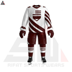 Nouveau design à la mode uniforme de hockey sur glace personnalisé professionnel uniforme de hockey sur glace léger à manches longues - Product Image 3