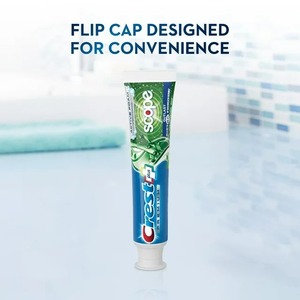 Dentifrice Crest Premium Plus Scope Outlast longue durée saveur menthe 5.2 Oz Lot de 3 Fabriqué en Allemagne - Product Image 3