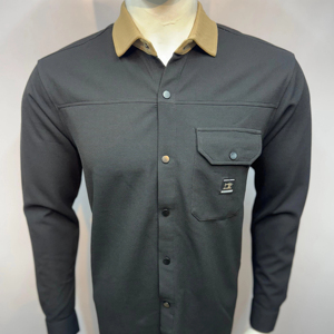 Men's Designer Casual <b>Summer</b> <b>Shirt</b> with Solid Pattern Smart Casual Breathable Anti-Wrinkle OEM Service Contrast Collar - Product Image 5