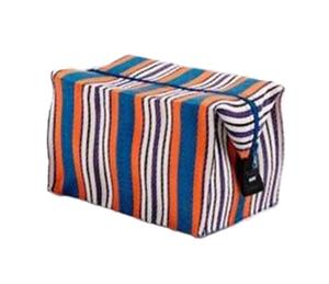 Nuevo cosmético de plástico de polipropileno reciclado de nailon con patrón personalizado de lujo para mujer para neceser, bolsa de maquillaje con cremallera a la moda - Product Image 3