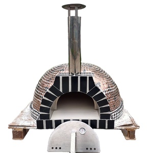 Cocina pizzas ahumadas y deliciosas caseras al aire libre con un <span class=keywords><strong>horno</strong></span> de leña de alta calidad y resistente. - Product Image 5