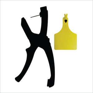 Pince applicatrice d'étiquettes auriculaires pour animaux, modèle Z, pour porcs, moutons, bovins - Product Image 6