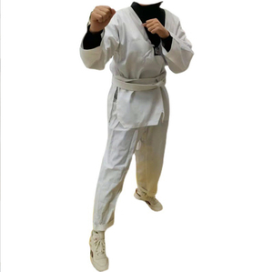 Mejor tela BJJ JUDO uniformes Gis Jiu Jitsu Kimonos Karate uniforme para trajes de entrenamiento de Karate - Product Image 6