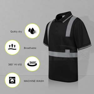 Cómodos Polos de seguridad para adultos Polos DE SEGURIDAD transpirables En stock Polos DE SEGURIDAD transpirables con OEM de alta calidad - Product Image 2